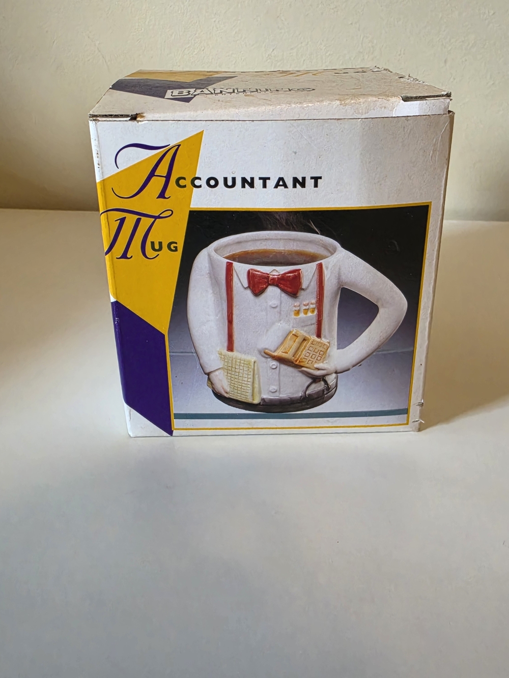 Vintage New Accountant Mug 1992